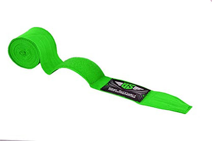 Boxing Hand Wraps 180" Wrist Bandages Fist Inner Gloves MMA,UFC, Muay Thai Pair - color: Green, size: 4.5m