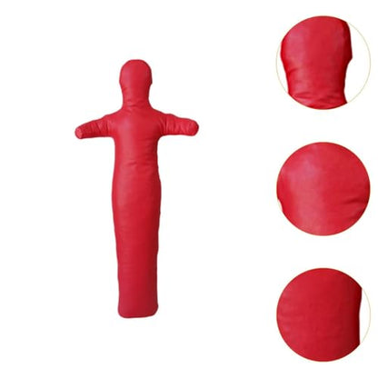 Unfilled Practice Dummy for Karate, Sanda, MMA, 150cm (59 inch) PU Boxing Training Mannequin