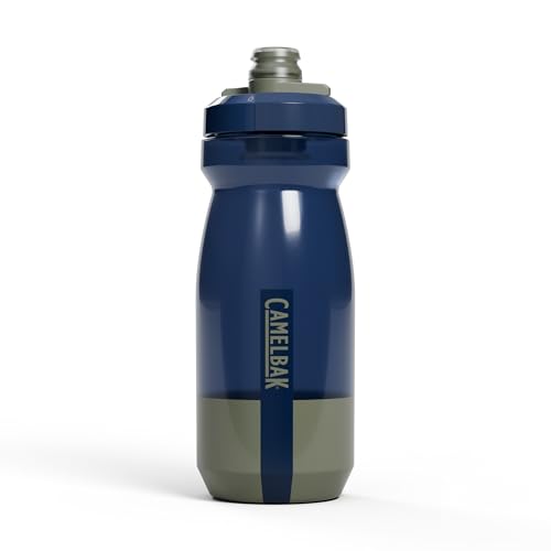 CamelBak Podium Bike Squeeze Water Bottle, High‑Flow Easy‑Squeeze Design for Cycling Performance, 21oz, Mercury Deep Sea - color: Mercury Deep Sea