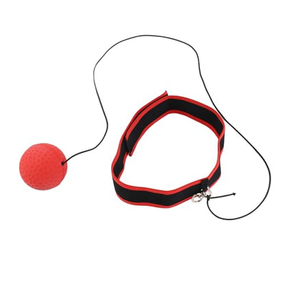 Boxing Equipment Ball Made of Quality Material with Stretchy Adjustable Headband, Easy to Use for Speed Improvement, Perfect for Room, Garden, or Park Training - size: E305-H01