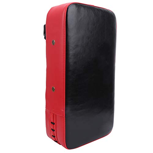 Boxing Kicking Punching Pad Training Target PU Leather Shock Proof Strike Guard for MMA Muay Thai Kickboxing Martial Arts Durable Tear Proof Easy to Clean