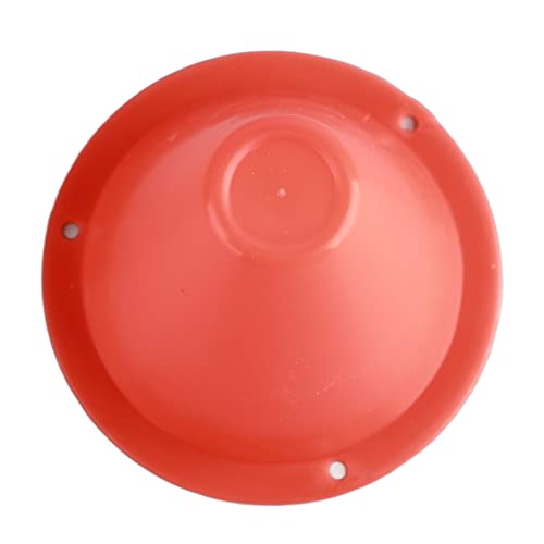 10pcs Football Cones Soccer Training Discs Football Marker Poles Flat Square Bottom Stackable for Soccer Training - color: Orange