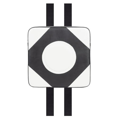 LuiceABC Wall Punching Boxing Pad, Wall Focus Target Foam, Boxing Fitness Wall Punch Bag, Leather and High Elastic Sponge Bag for Sports Training, Adjustable Height - style: White