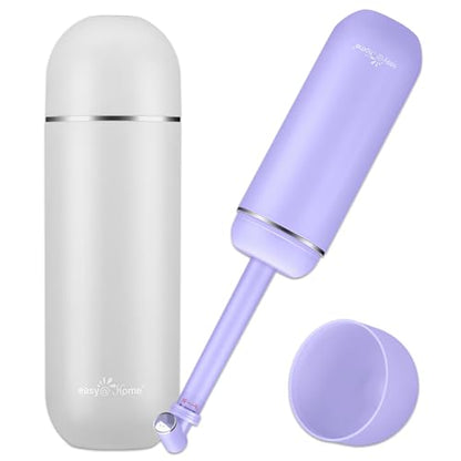 Easy@Home Portable Bidet for Travel - Peri Bottle for Postpartum & Perineal Care Purple + Green