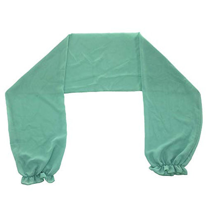 Sunscreen Long sleeves shawl UV Protection Sleeves Shawl Arm Sleeves for Women Golfing Riding Outdoor Activities - color: A-green