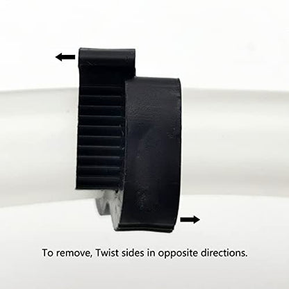 Double Gripping Nylon Hose Clamps, 37.5-39.5mm (1.5inch), 12pack | Snap Grip, Nylon Plastic - size: 37.5-39.5mm (1.5inch), 12 pack
