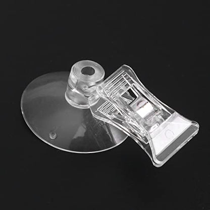 BESPORTBLE Aquarium Tool 10pcs Fish Tank Suction Cup Feeding Clips Easy Install/uninstall Feeding Accessory