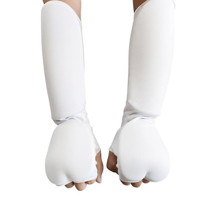Boxing Fist Hand Forearm Guards Padded Breathable Hand Arm Protective Pad Sleeve Karate Training Pad Martial Arts Taekwondo - size: Small