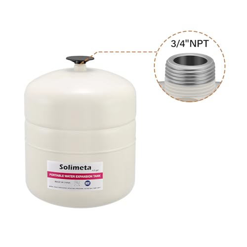 4.5 Gallon Potable Water Expansion Tank With Adjustable Wall Mounting Bracket - style: 4.5 gallon with bracket