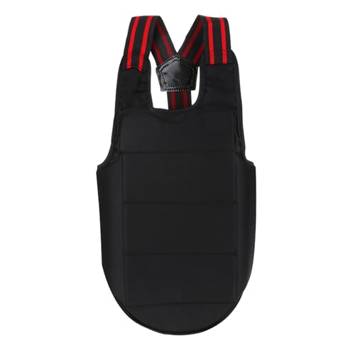Boxing Chest Protector Karate Vest Chest Protection, Adjustable Karate Waistcoat, and Chest Protector for Adults and Kids Sparring Gear for Boxing, Karate, and Impact Sports
