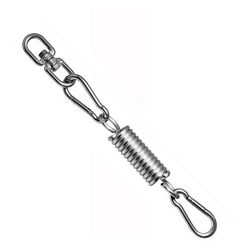 Heavy Bag Hanger, Heavy Bag Spring for Heavy Bag, Punching Bag Hanger Set with Carabiners and Spring for Punching Bags, Hammock up to 450lbs