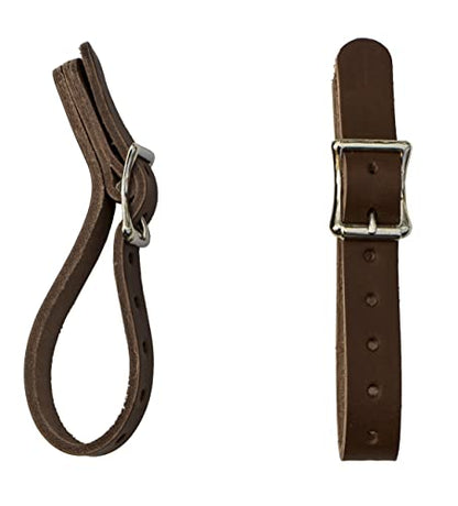 1844 Helko Werk Made in USA Genuine Leather Axe Hangers Pair Black 8878ABK | Frontier Collection Premium Leather Wall Hanging Straps Adjustable Buckle Axes Hatchets Heavy Duty Tools for Display - color: Black