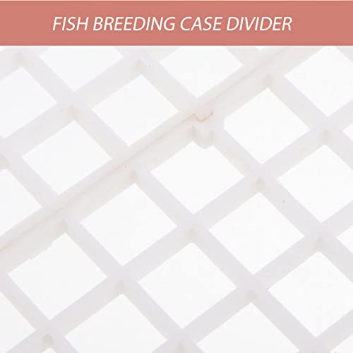 Toddmomy 1 Set Aquarium Divider Isolation Board Fish Tank Divider for Breeding Separation Suction Cup Compatible Easy Installation