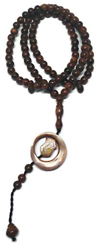 Islam Prayer Beads AMN-264 Koka Wood Handmade Muslim Tasbih 99 Rosary Bead Haj Eid Ramadan Gift (Brown_02) - color: Brown_02