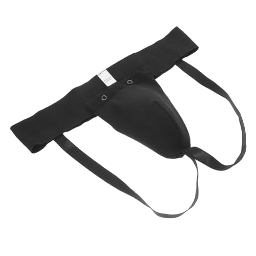 YARNOW Wear Resistant Portable Groin Protector Comfortable Crotch Guard for Training Supplies Breathable Design for Boxing Karate Taekwondo and Sports Activities