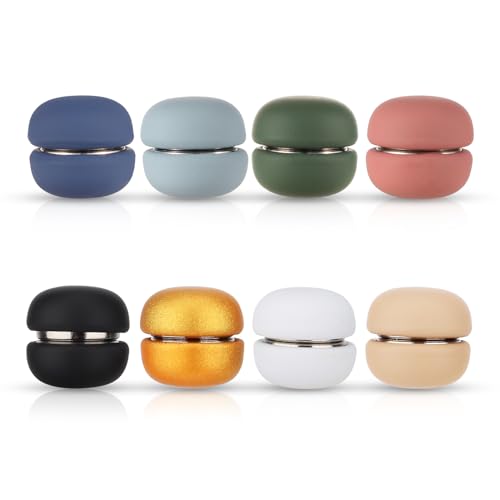 8pcs Magnetic Hijab Pins, Small Hijab Magnets Multi-Purpose No-Snag Scarf Clasp Pinless Brooch for Women Men Shawl Scarves Clothes - color: Colorful 2