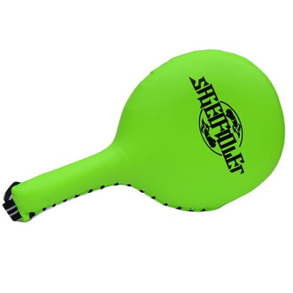 Taekwondo Pads Practice Targets Thickened Foot Pad Martial Arts Equipment Striking Targets Paddles Karate Martial Arts Training Equipment Thickened Foot Pad - color: Green