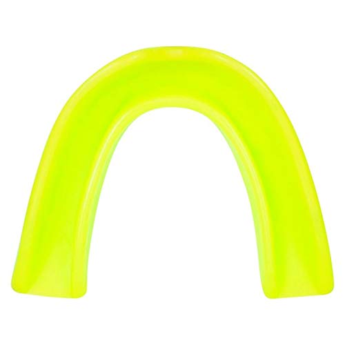 TITLE Boxing Super Shield X2 Mouth Guard, Neon Yellow, Youth - color: Neon Yellow, size: Youth (Single)