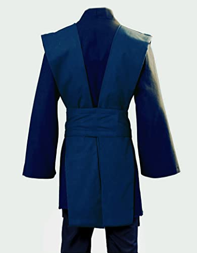 GOLDSTITCH 남성용 튜닉 로브 나이트 팬시 쿨 코스프레 코스튬 - color: 블루(튜닉), size: Small
