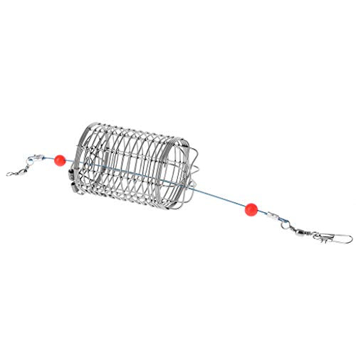 Aquarium Feeding Bowl with Hook Shrimp Feeding Dish Stainless Steel Cage Basket for Small Fish Shrimp Benthic Animal