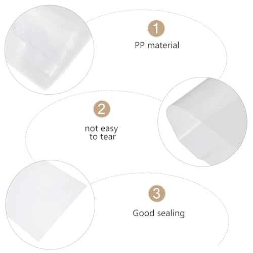 50pcs Plastic Live Fish Transport Bags 20x44cm Leak-proof Fish Packing and Shipping Bags for Aquarium and Breeding Use
