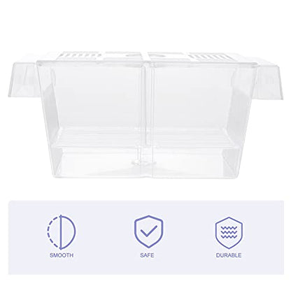 balacoo 1pc Aquarium Breeding Box Cups Isolation Incubator for Fish and Shrimp Easy Installation Water Material for Optimal Fish Survival
