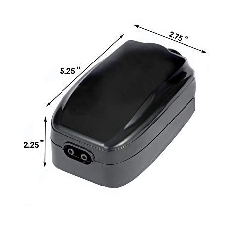 AQUANEAT Aquarium Air Pump, 100 Gal Fish Tank Air Pump, Hydroponic Oxygen Aerator with Airline Tubing, Bubbler Stones, Check Valve