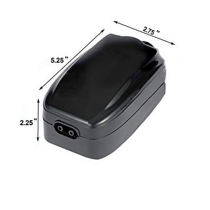 AQUANEAT Aquarium Air Pump, 100 Gal Fish Tank Air Pump, Hydroponic Oxygen Aerator with Airline Tubing, Bubbler Stones, Check Valve