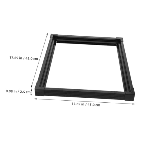 POPETPOP Fish Tank Edge Protector Strip Flexible Aquarium for Easy Maintenance and Cleaning for Tanks - size: 45.00X45.00X2.50CM