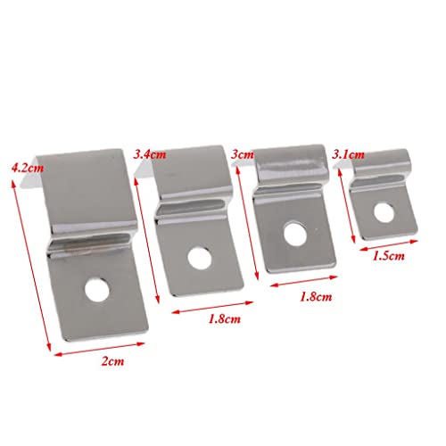 4pcs Clip and Clamp Holder for Lid in Aquarium, 5MM