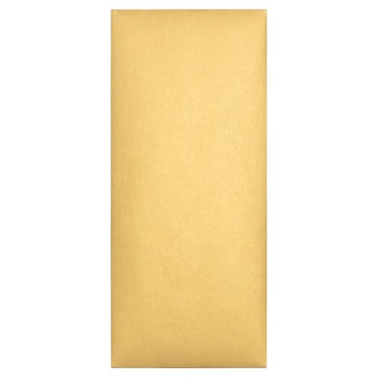 LUXPaper #10 Policy Business Envelopes | Peel & Press | 4 1/8" x 9 1/2" | Gold Metallic | 80lb. Text | 50 Qty - color: Gold, size: 50 Qty