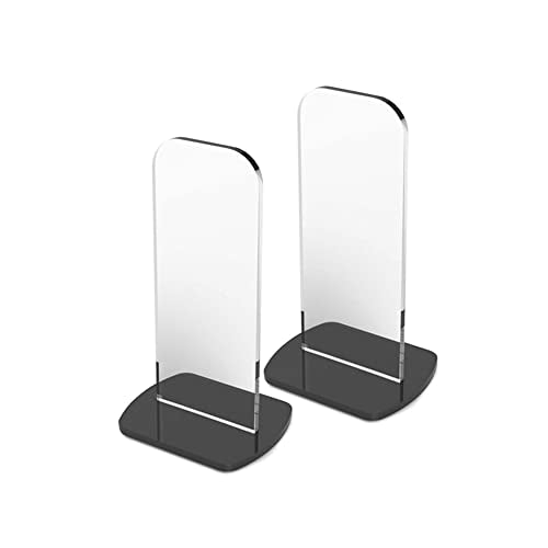 2 Pieces Boxing Glove Holder Display Stand Vertical Rack Baseball Glove Holder, Family Collection Signature Display Brochures Plates Artwork for Retail Stores Offices Bookstores (White)