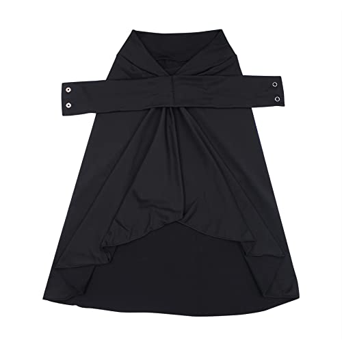 Suillty Fashion Muslim Hijab for Women Instant Snap Fastener Hijab Inner Cap Full Cover Head Wraps Scarf Islam Turban Caps - color: Black