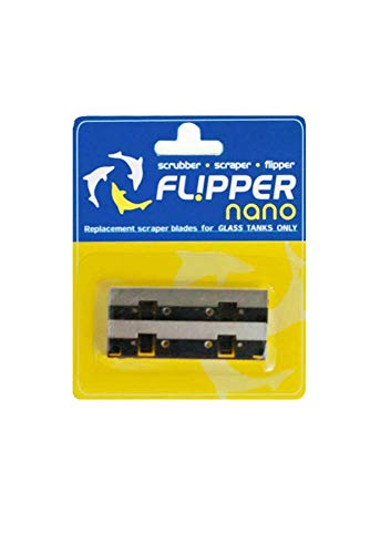 FL!PPER Flipper Nano Aquarium Algae Scraper Replacement Blades for Fish Tank Cleaning Kits - style: Nano