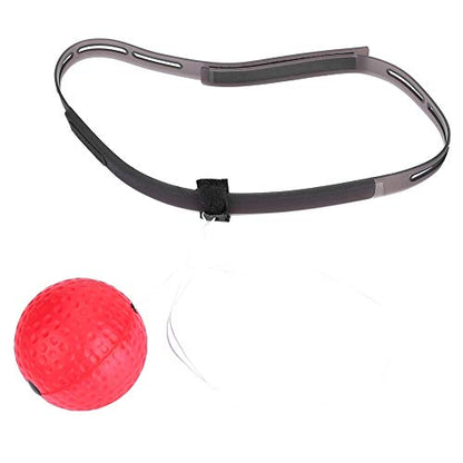 Demeras MMA Speed Training Ball Boxing Reflex Ball with Headband Upgraded Boxing Reflex Ball for Reflex Speed Training