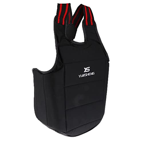 Taekwondo Body or Set Chest Guard | Weight Sparring Gear for Kids & Adults | Breathable Karate MMA Muay Thai Boxing Body ion | Adjustable Straps | Oxford Cloth Material - XS