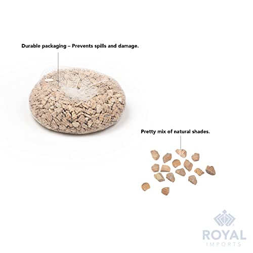 Royal Imports River Rocks, Aquarium Gravel – Marble 0.5"-0.75" - 5 lbs | Decorative Ornamental Vase Filler Pebbles for Potted Plants, Terrariums, Vases, Succulents, Fish Tank Gravel, DIY & Crafting - size: Small - 5 lbs, style: Marble