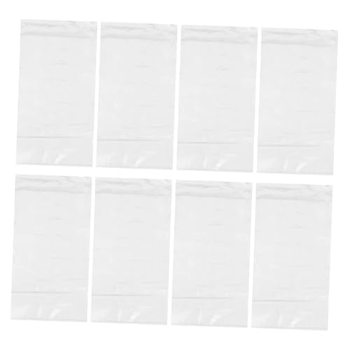 Amosfun 50Pcs Leakproof Fish Transport Bags Transparent Packaging for Fish Aquatic for Aquariums Pet Stores Hobbyists