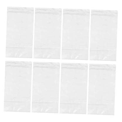 Amosfun 50Pcs Leakproof Fish Transport Bags Transparent Packaging for Fish Aquatic for Aquariums Pet Stores Hobbyists
