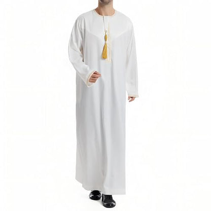 Men's Kaftan - Muslim Robe Thobe Caftan - size: Large