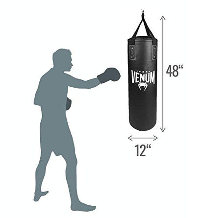 Venum Origins Punching Bag (Ceiling Mount Included) - color: Khaki/Black