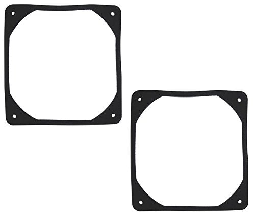 Coolerguys Anti-Vibration Gaskets (80mm (2pack)) - size: 80mm ( 2pack)
