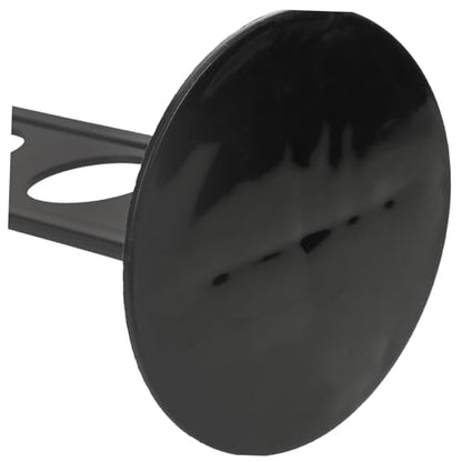 POPETPOP 10 Pcs Logo Dish Rack Sign Disc Cones Racks Football Training Cones Holders Disc Cone Racks Mark Disk - color: Blackx3pcs, size: 19.50X8.00X8.00CMx3pcs