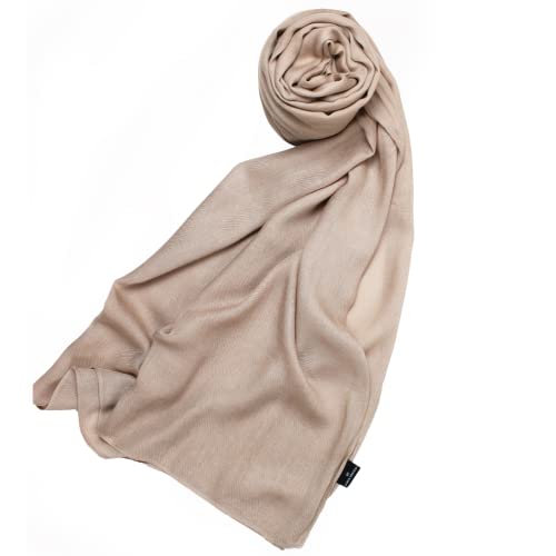 Modal Hijab for Women | Headscarf - color: Biscuit Modal - Plain Hijab
