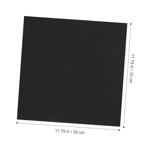 Garneck 5pcs Fish Tank Insulation Pad Thickened Non-Skid Cushion for Aquariums Shockproof Black Mat for Heat Preservation and Absorption