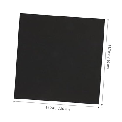 Garneck 5pcs Fish Tank Insulation Pad Thickened Non-Skid Cushion for Aquariums Shockproof Black Mat for Heat Preservation and Absorption