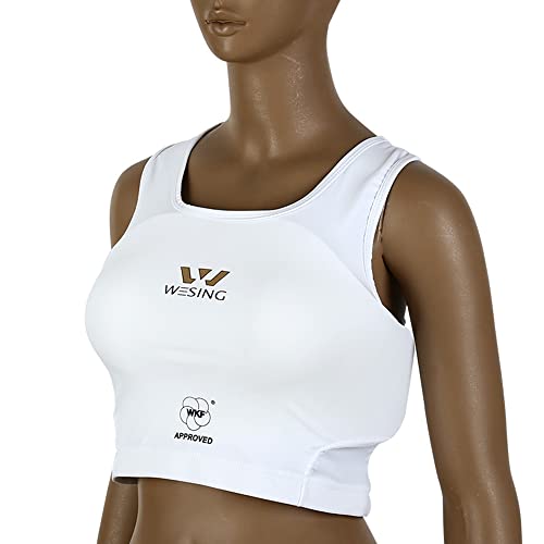WESING WKF Approved Karate Chest Protector for Women - size: Small