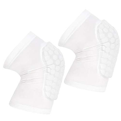 PISIQI Compression Collision Avoidance Knee Sleeve - color: White, size: Medium