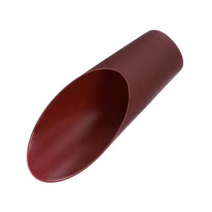 HARFINGTON Bonsai Soil Scoop 6.3" x 1.8" Plastic Colorful Mini Garden Shovel Cultivation Digging Transplanting Tools for Plant Flower Succulent Coffee Beans, Brown - color: Brown