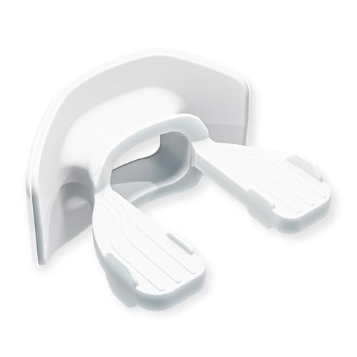 X0 Football Mouthguard – Lip Guard - Dazzle Camo Futuristic – Shock Absorbing – One Size Fits Most - color: X0 - Dazzle Camo Future